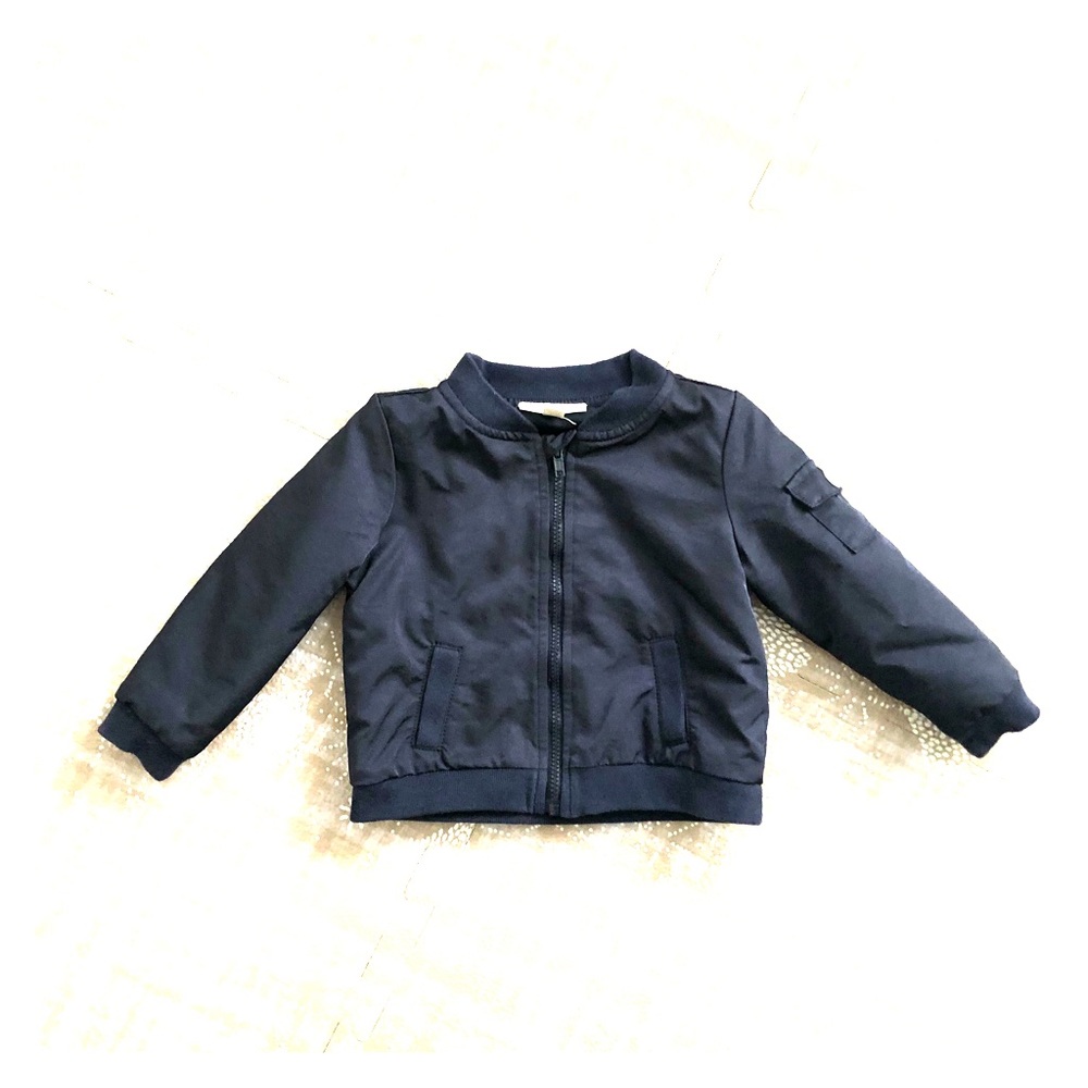 Miniclasix navy bomber jacket